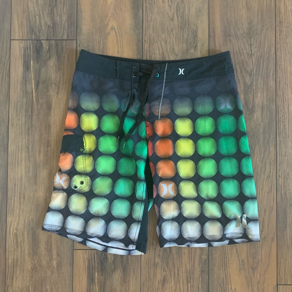 (2/$10) Hurley Colourful board shorts